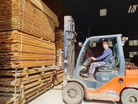 Bois sur mesure pour terrasse et parquet